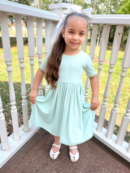 Seafoam Dress | Bamboo Jersey
