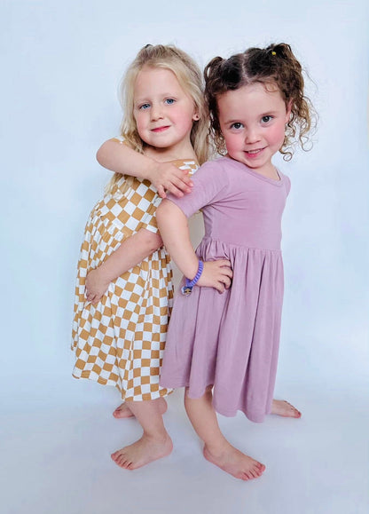 Mauve Dress | Bamboo Jersey