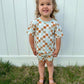 Multi-Check 2 Piece Set | Bamboo Jersey