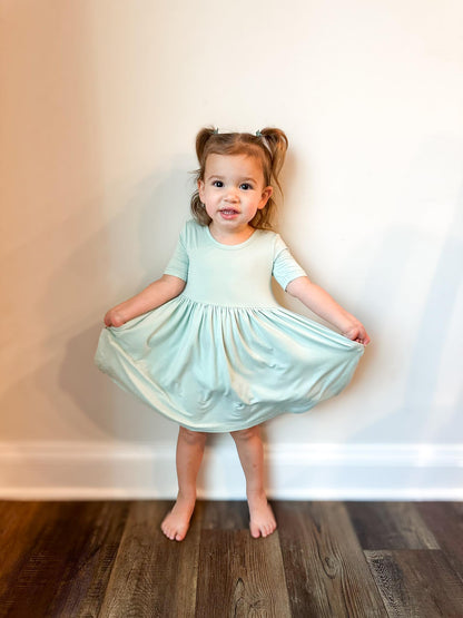 Seafoam Dress | Bamboo Jersey