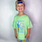 Green Go With The Float Tee + Short Set