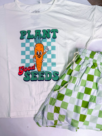 Plant Good Sets Tee + Short Set