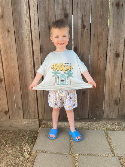 Ride The Wave Tee + Short Set