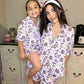 Honkus Ponkus Mommy and Me Button Up Pajamas