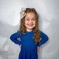 Navy Twirl Dress