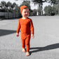 Burnt Orange 2 Piece Pajamas