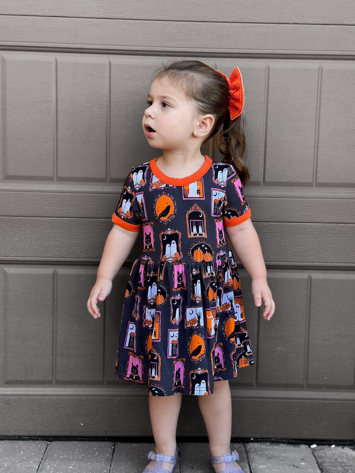 Sabrina Peplum Tunic + Biker Set