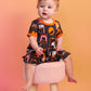 Sabrina Peplum Tunic + Biker Set