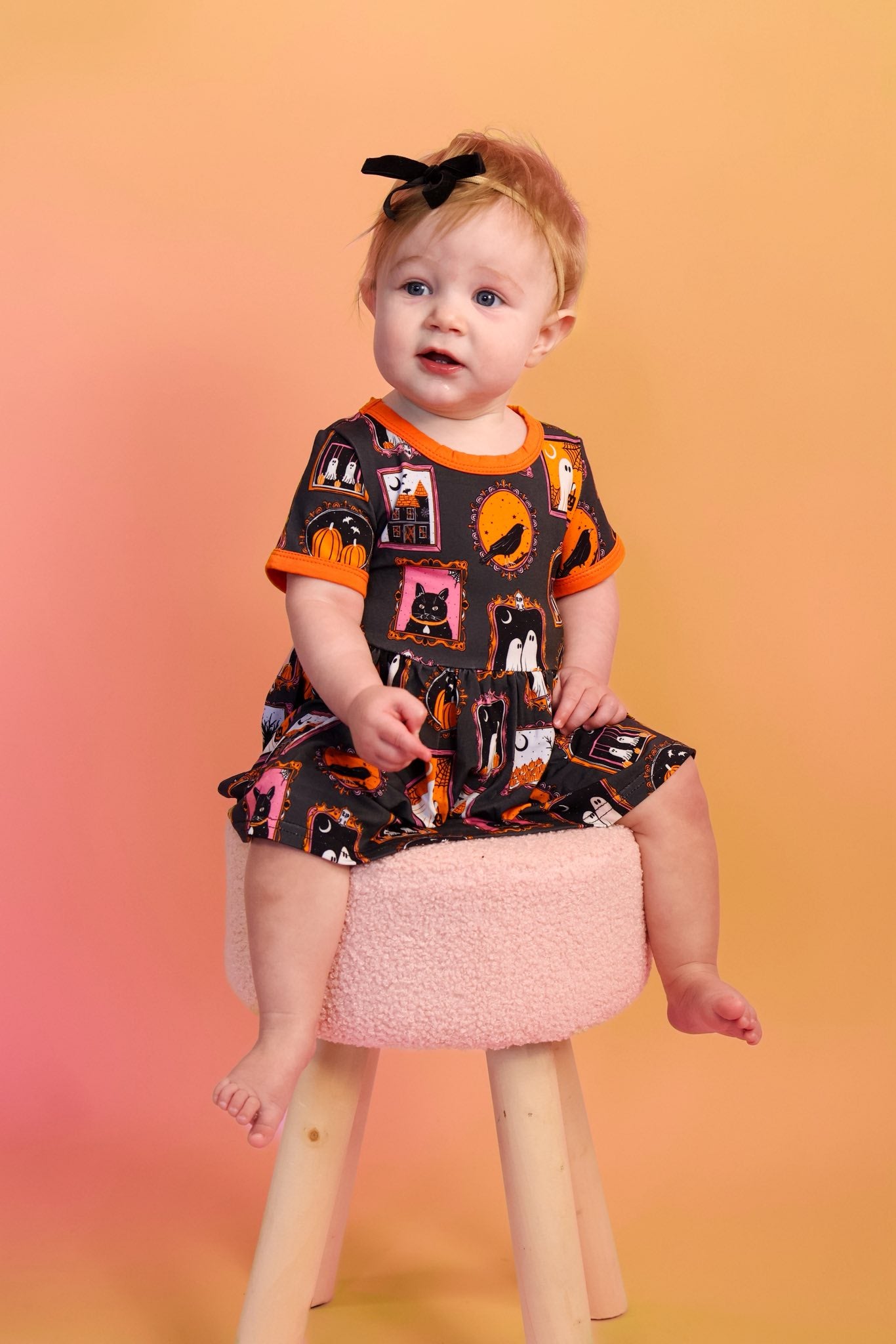 Sabrina Peplum Tunic + Biker Set