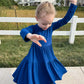 Navy Twirl Dress