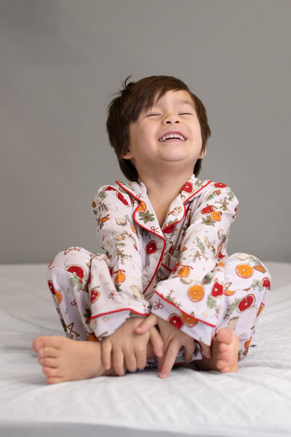 Yuletide KIDS Button Up Set