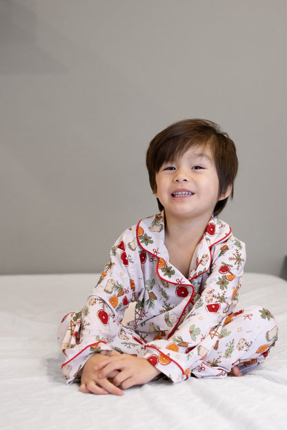 Yuletide KIDS Button Up Set