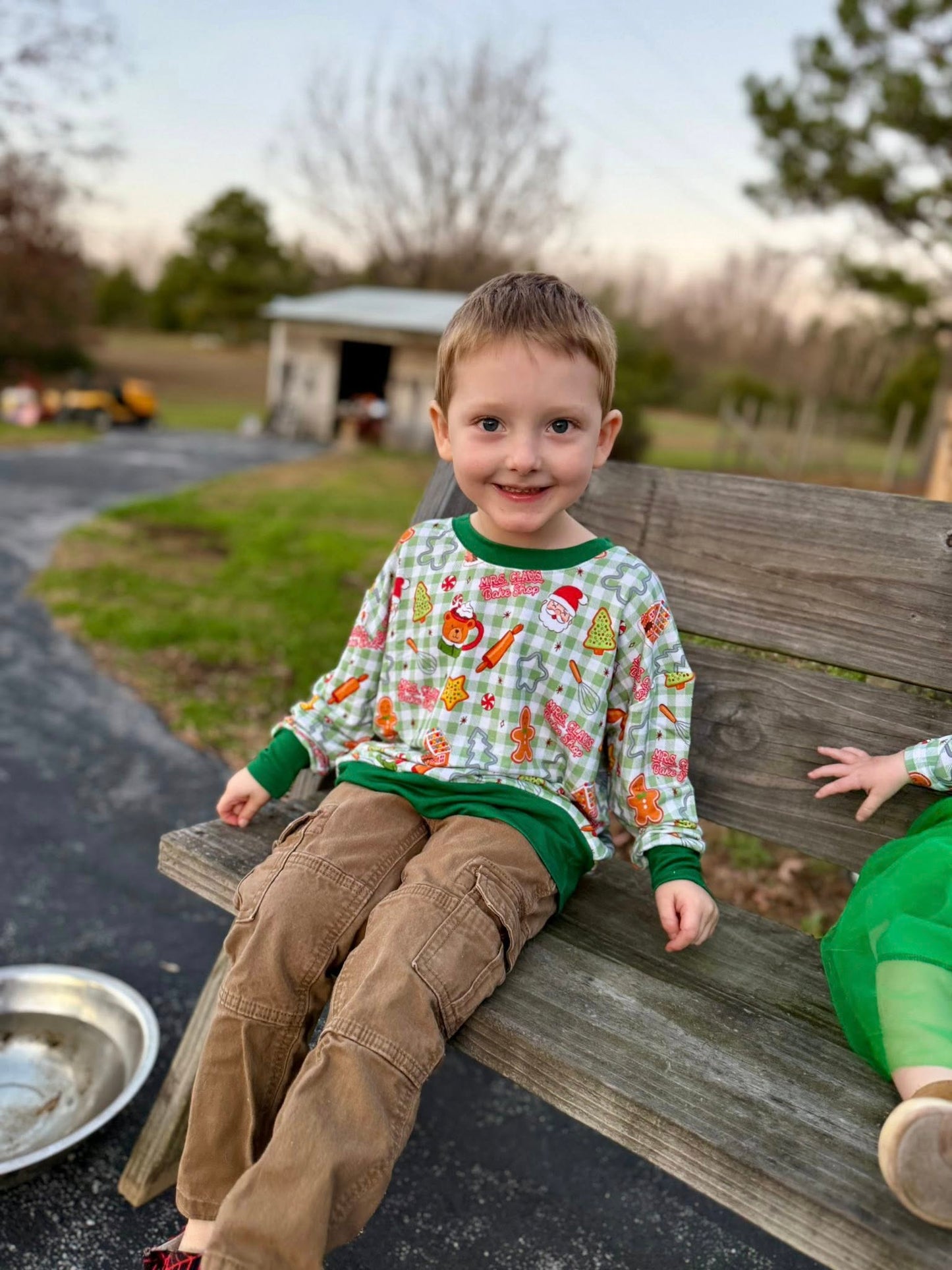 Baking Spirits Bright Bamboo Terry Sweatshirt