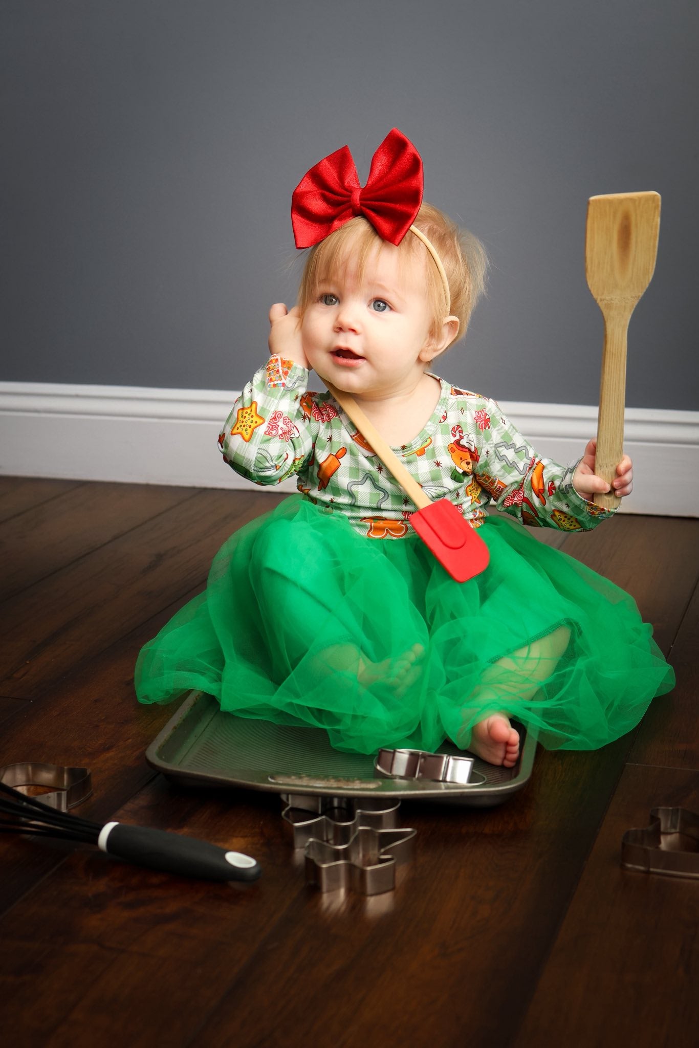 Baking Spirits Bright Tutu Dress