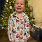 Candy Cane Lane Kids Button Up Set