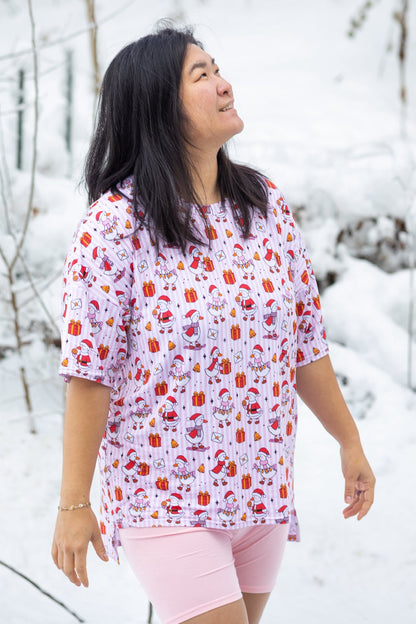 Merry Honkmas Mama Sleep Shirt Set