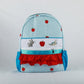 Candy Apple Seersucker Backpack