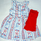 American Honey Peplum Tunic + Biker Set