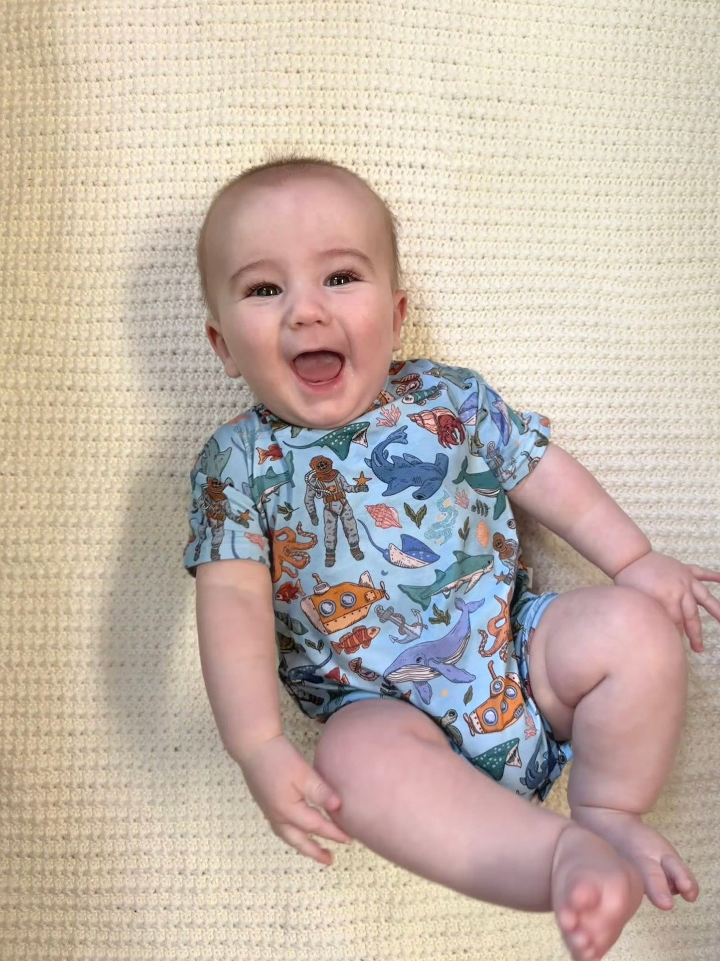 Ocean Explorer Tee Romper