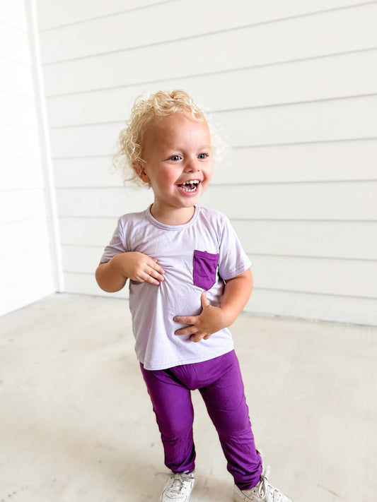 Purple Modal Toddler Set