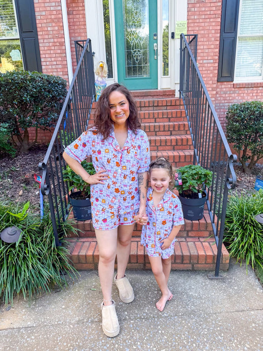 Nayvee Mom Button Up Pajamas
