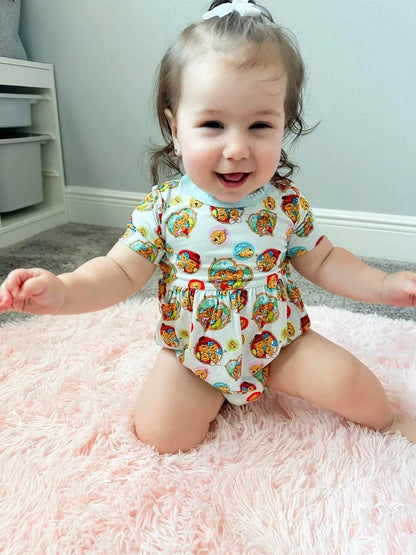 Big Family Album Bubble Romper
