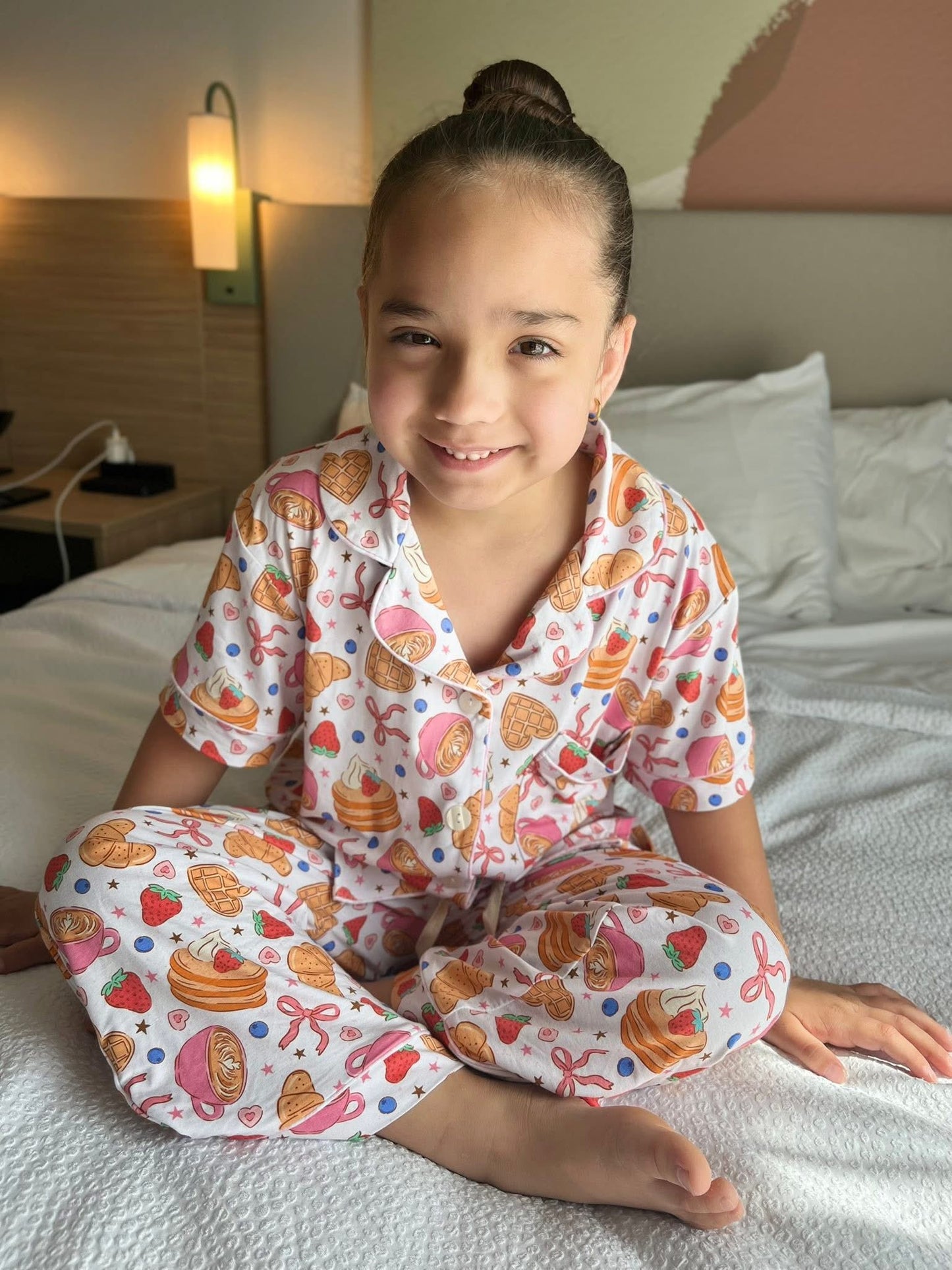 Brunch Kids Button Up Pajamas
