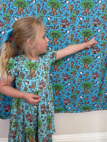 Hatter Puff-Sleeve Dress