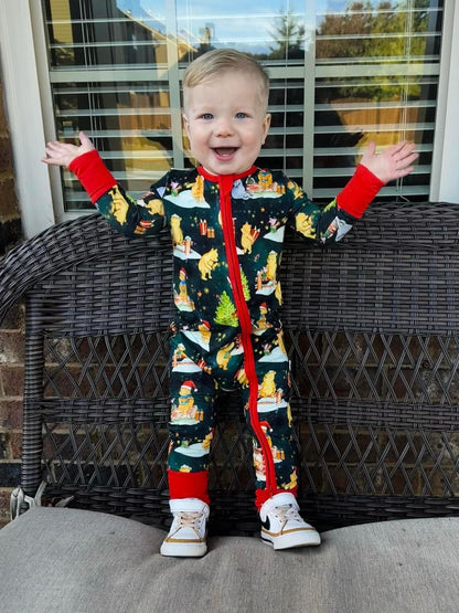 Merry Ole Bear Convertible Romper