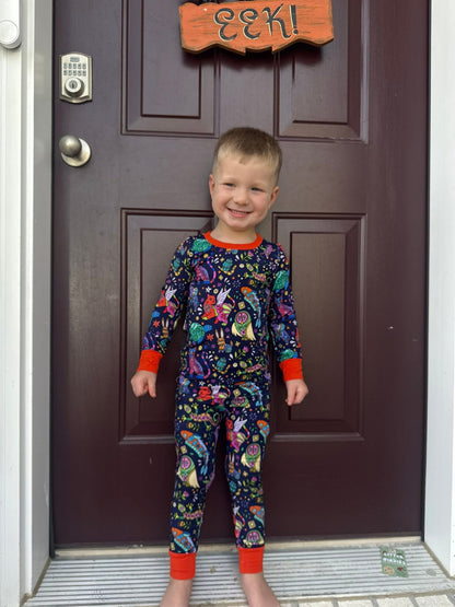 Alebrijes 2 piece pajamas