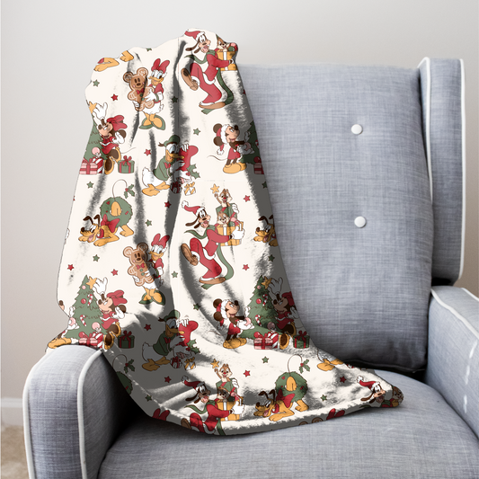 Merry Mouse Cuddle Blanket