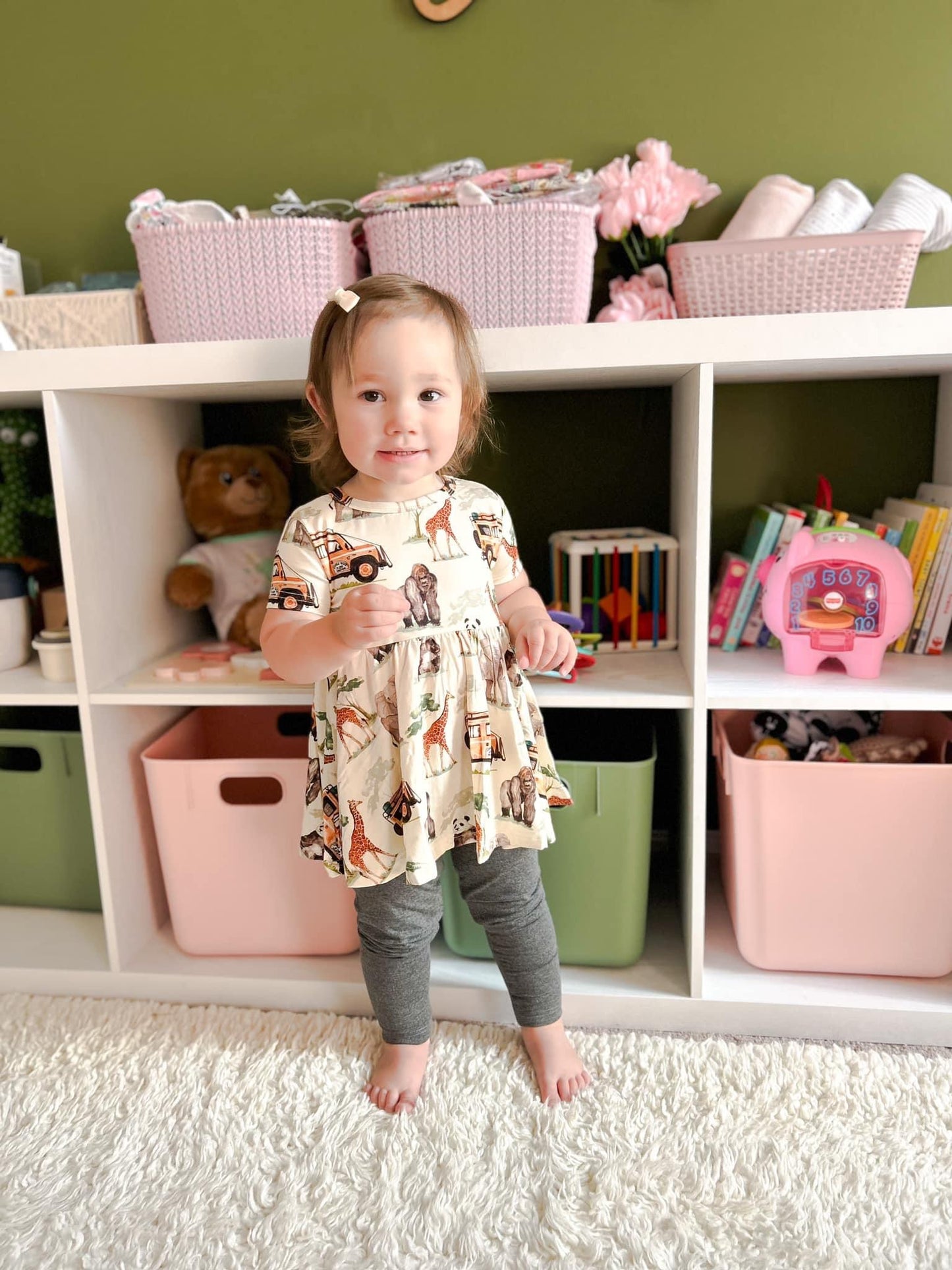 JD’s Safari Peplum Set