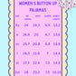 Honkus Ponkus Mommy and Me Button Up Pajamas
