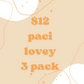 Mystery Paci Loveys 3 Pack