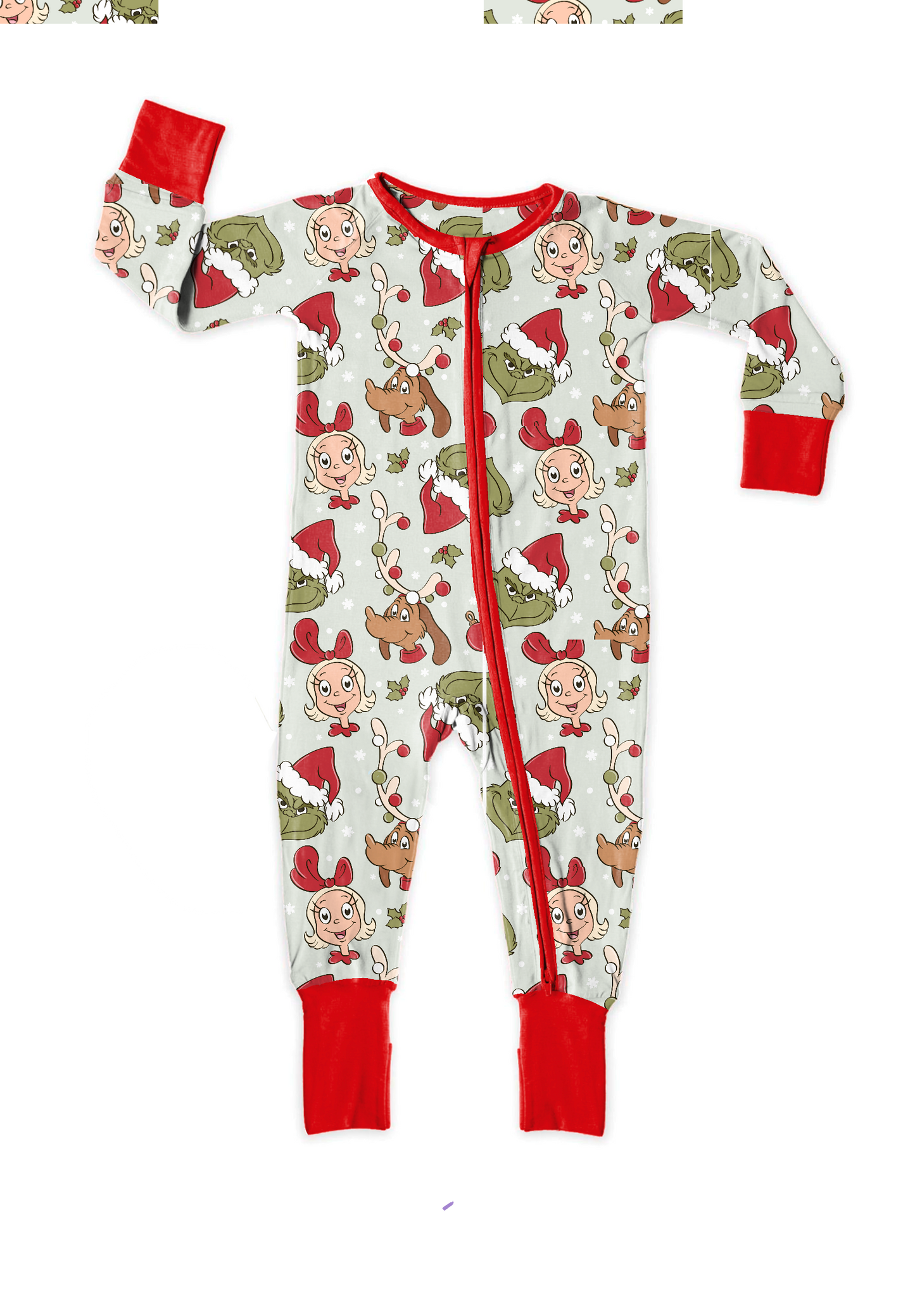 Holly Jolly Zippy GREEN