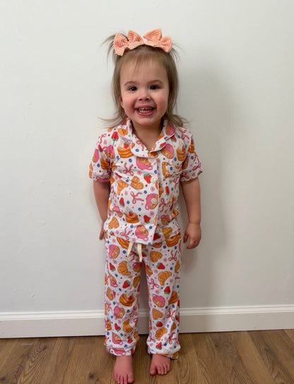 Brunch Kids Button Up Pajamas
