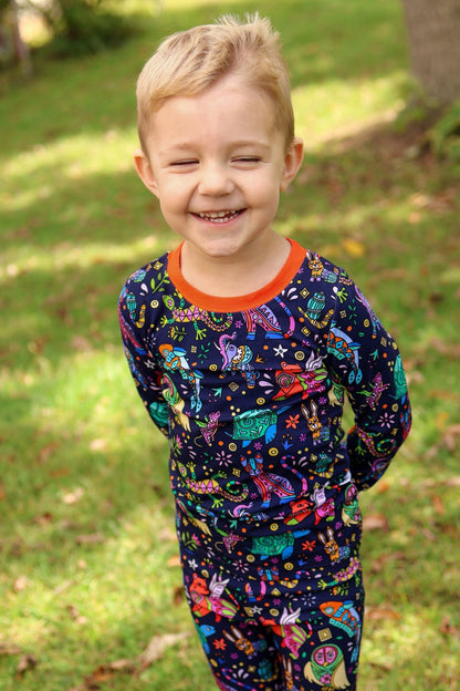 Alebrijes 2 piece pajamas