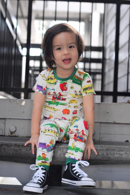 Things That Go 2 Piece Set | Little Bird X Richard Scarry