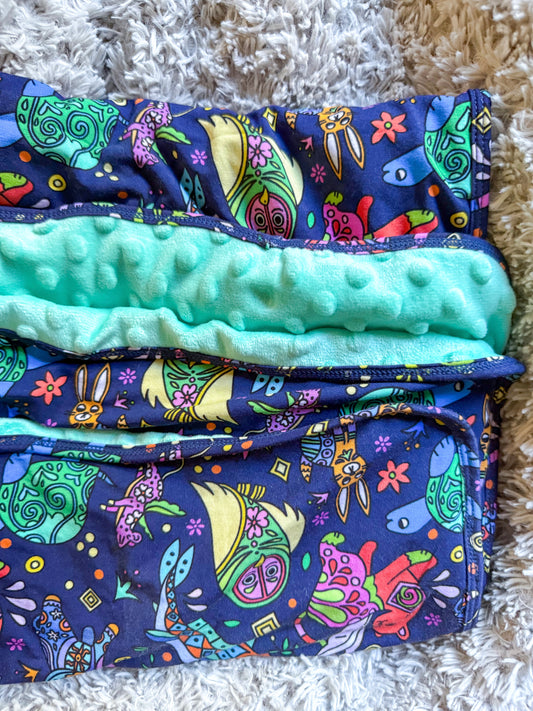 Alebrijes Mini Blanket
