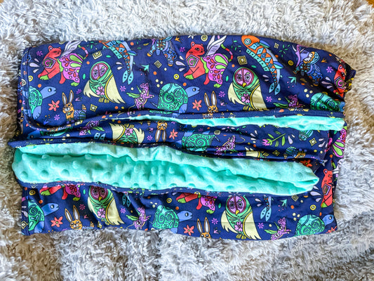Alebrijes Cuddle Blanket