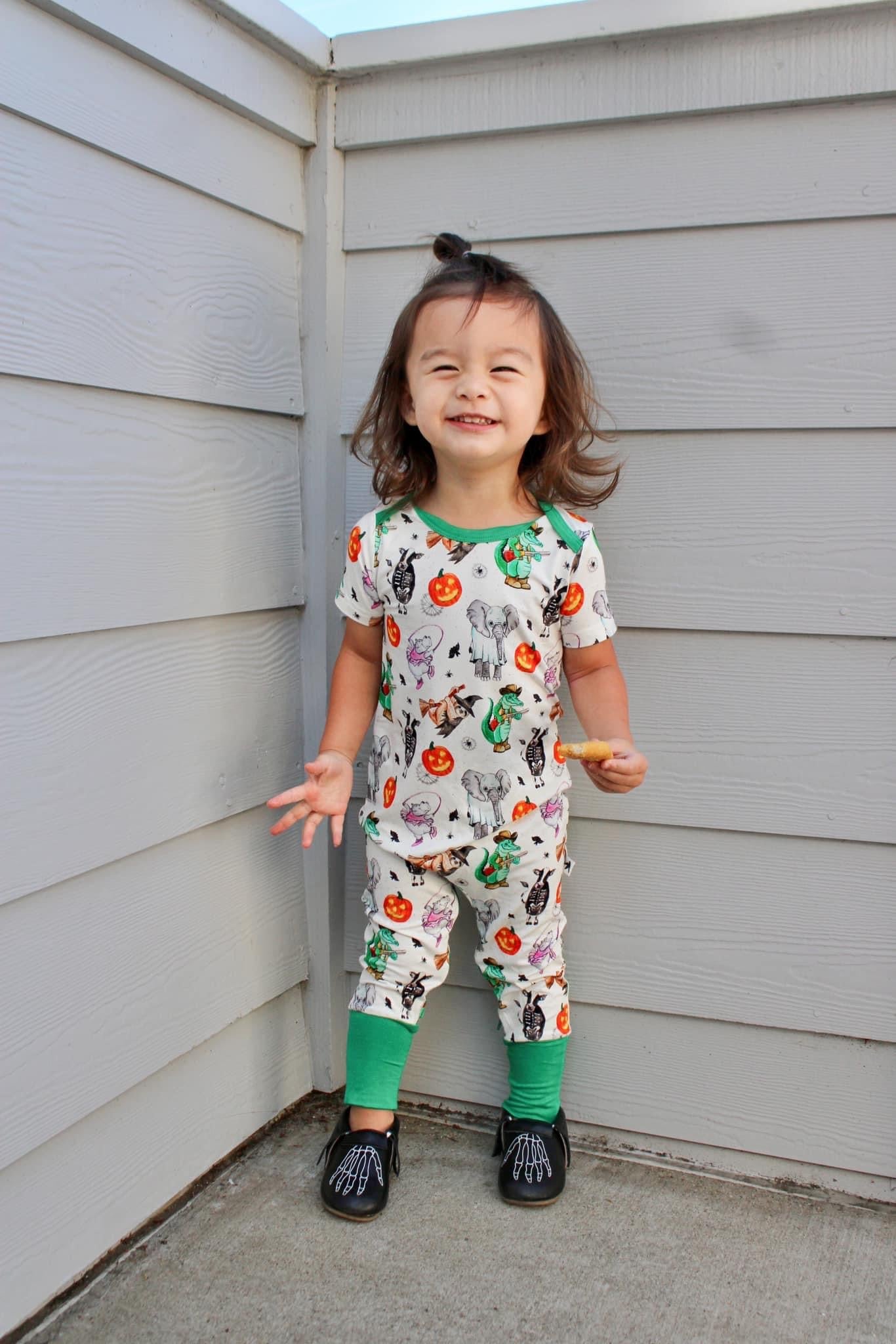 Boo at the Zoo Crescent Romper