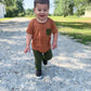 Orange + Olive Modal Toddler Set