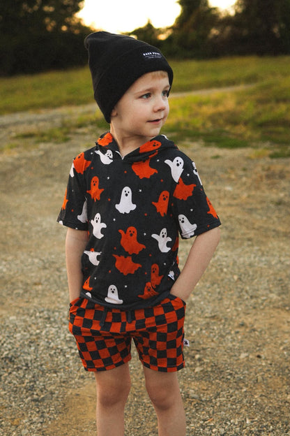 Spooky Squad Shortsleeve Hoodie + Short Set