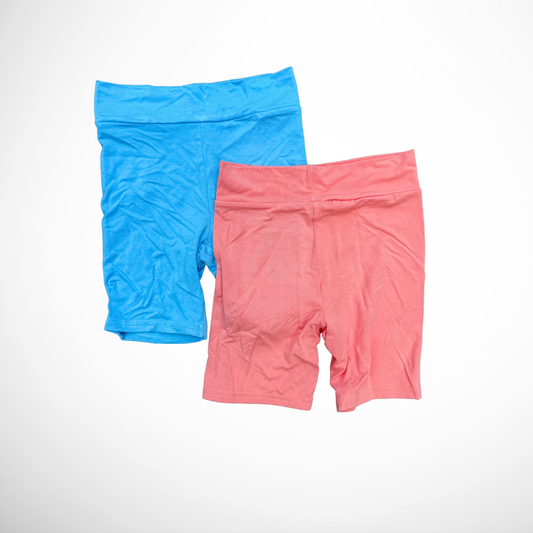 Bamboo Bikers 2-Pack | Peach and Blue