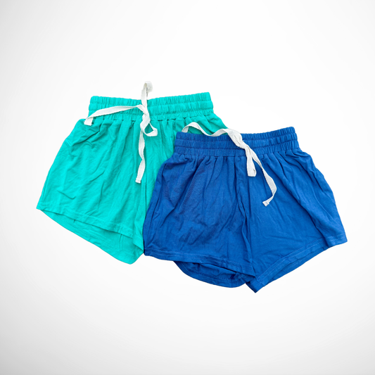 Bamboo Shorts 2-Pack | Navy and Green