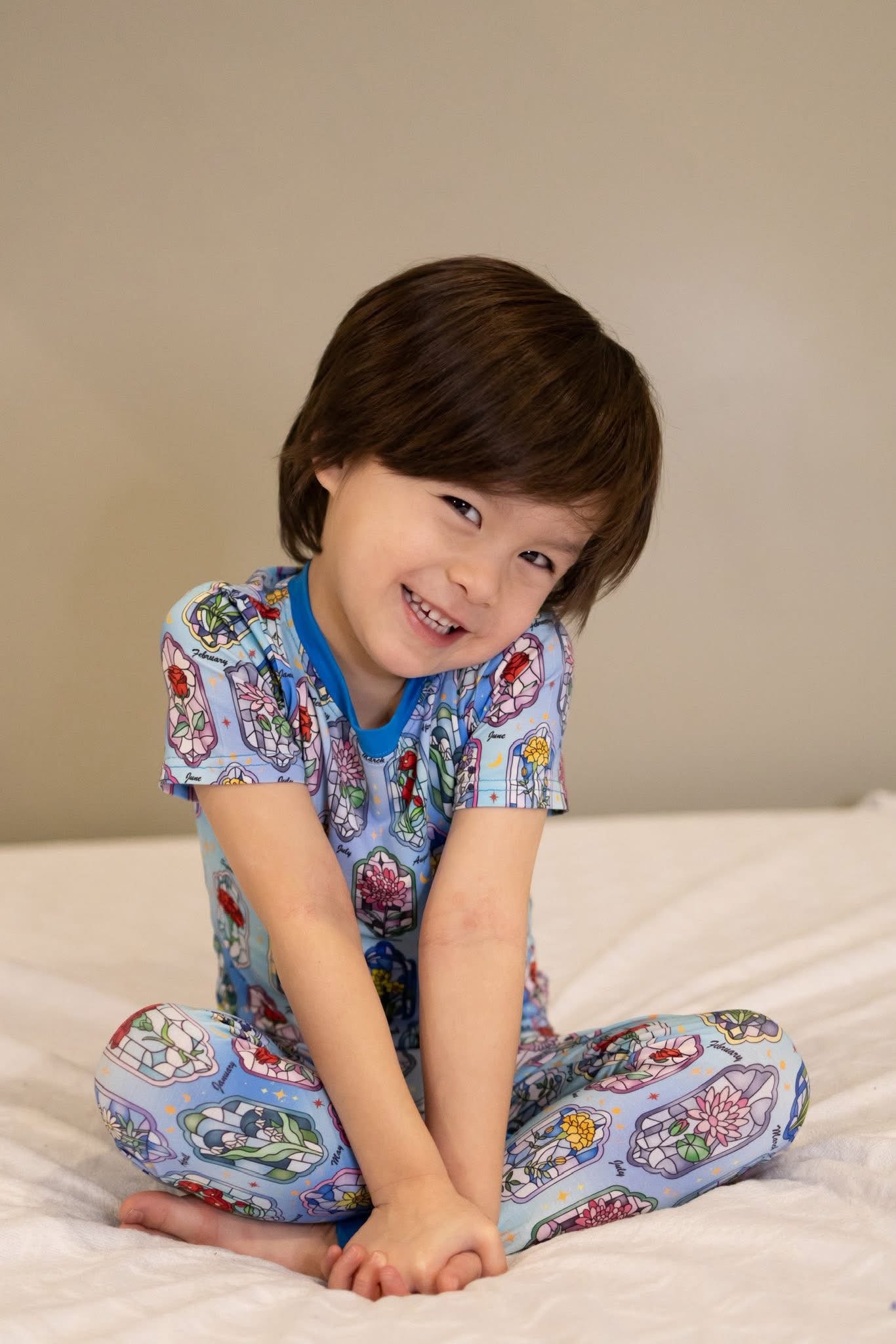 Birth Flowers 2 Piece Pajamas