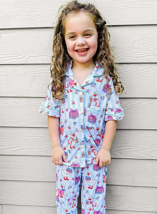 Erin Kids Button Up Pajamas