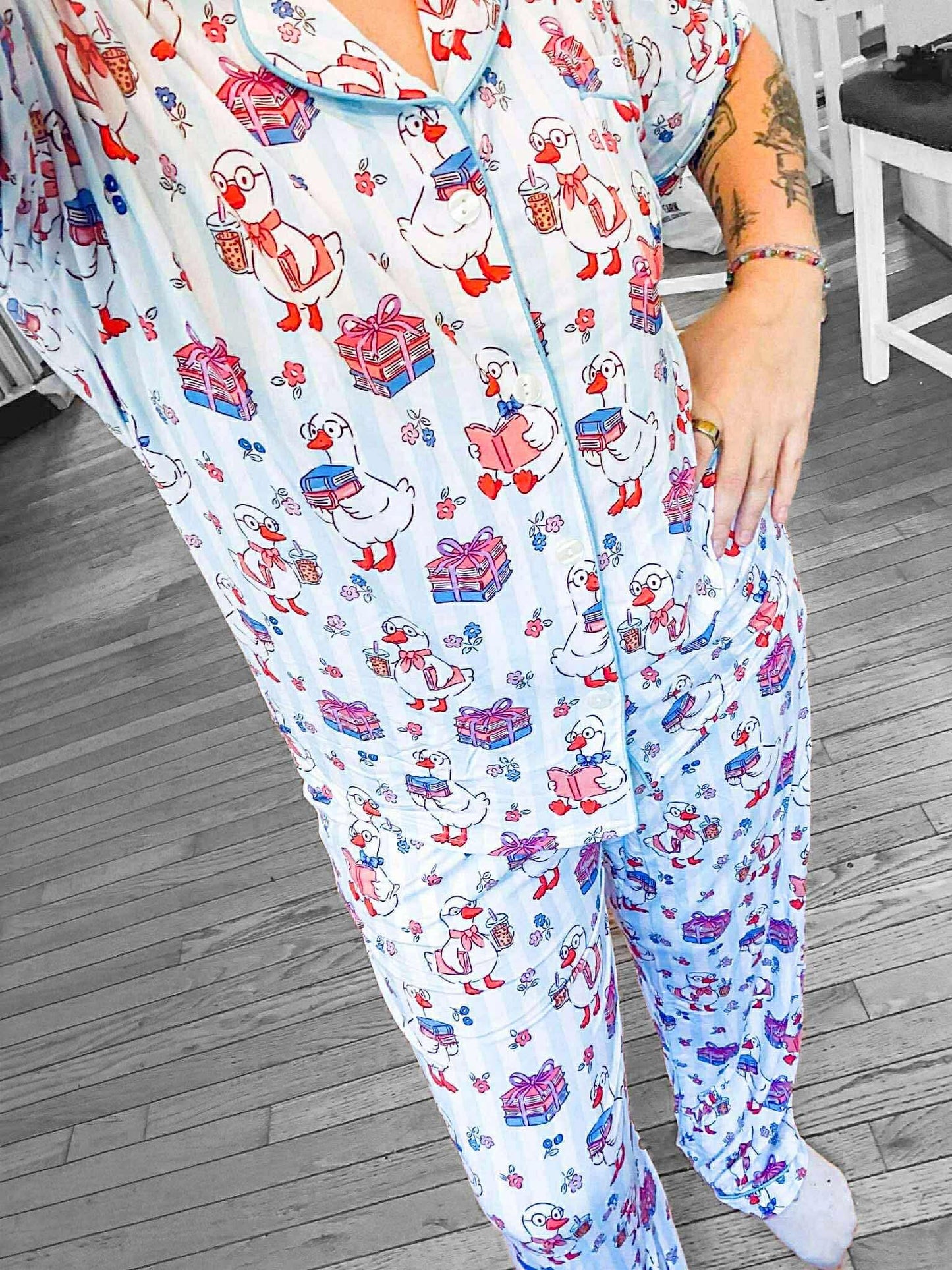 Erin Mama Button Up Pajamas