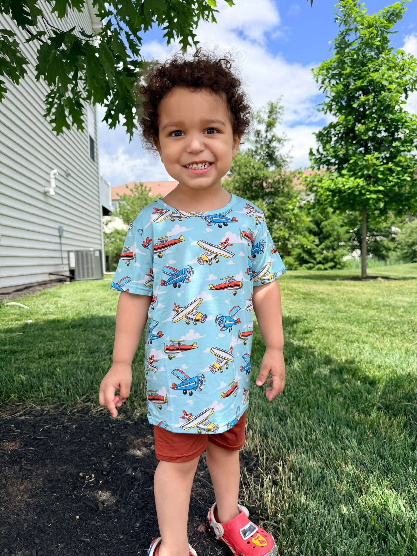 In Flight Tee + Short Set