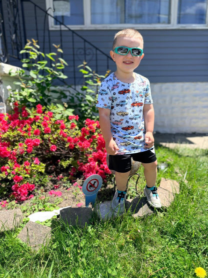 Papa's Hot Rods Tee + Short Set